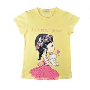 ست تیشرت و شلوار دخترانه نیروان کد 1714 -4 - تصویر 3